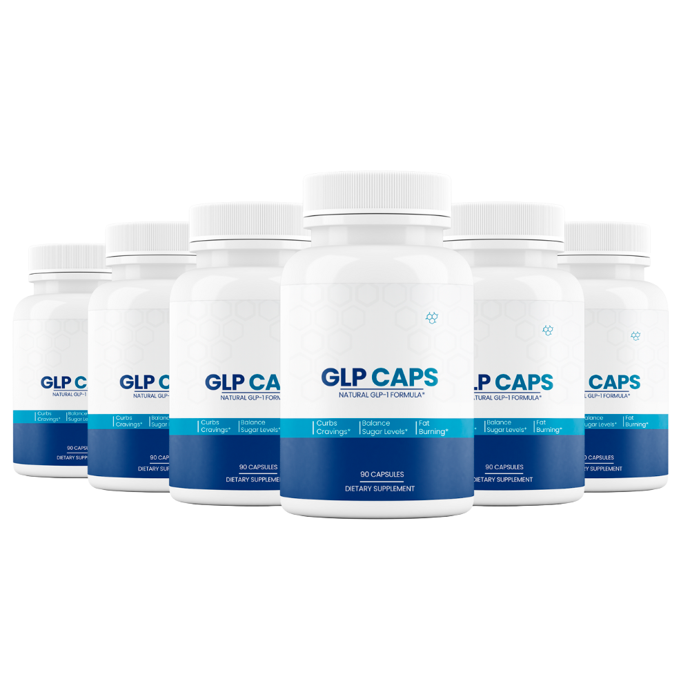 6 BOTTLES GLP CAPS