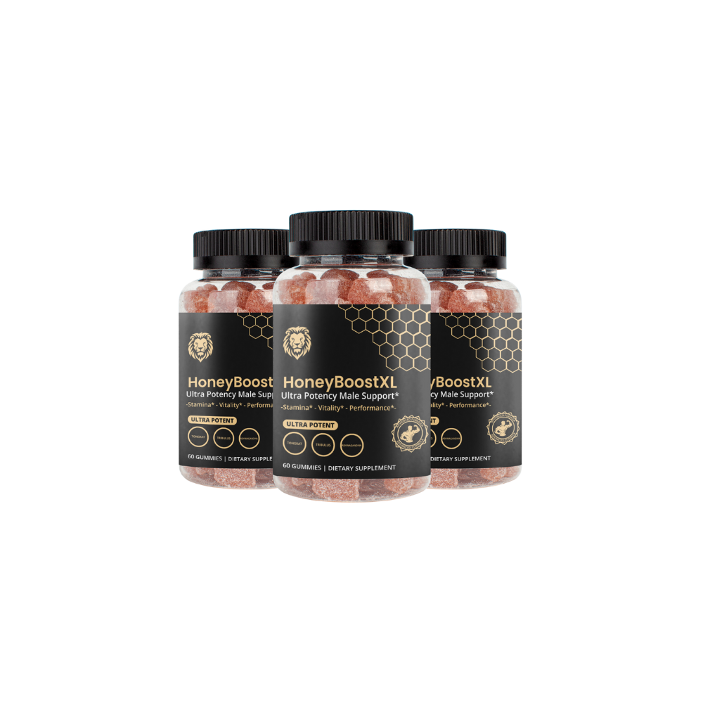 3 BOTTLES HONEY BOOST XL